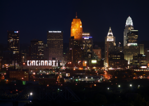 Downtown Cincinnati from Price Hill