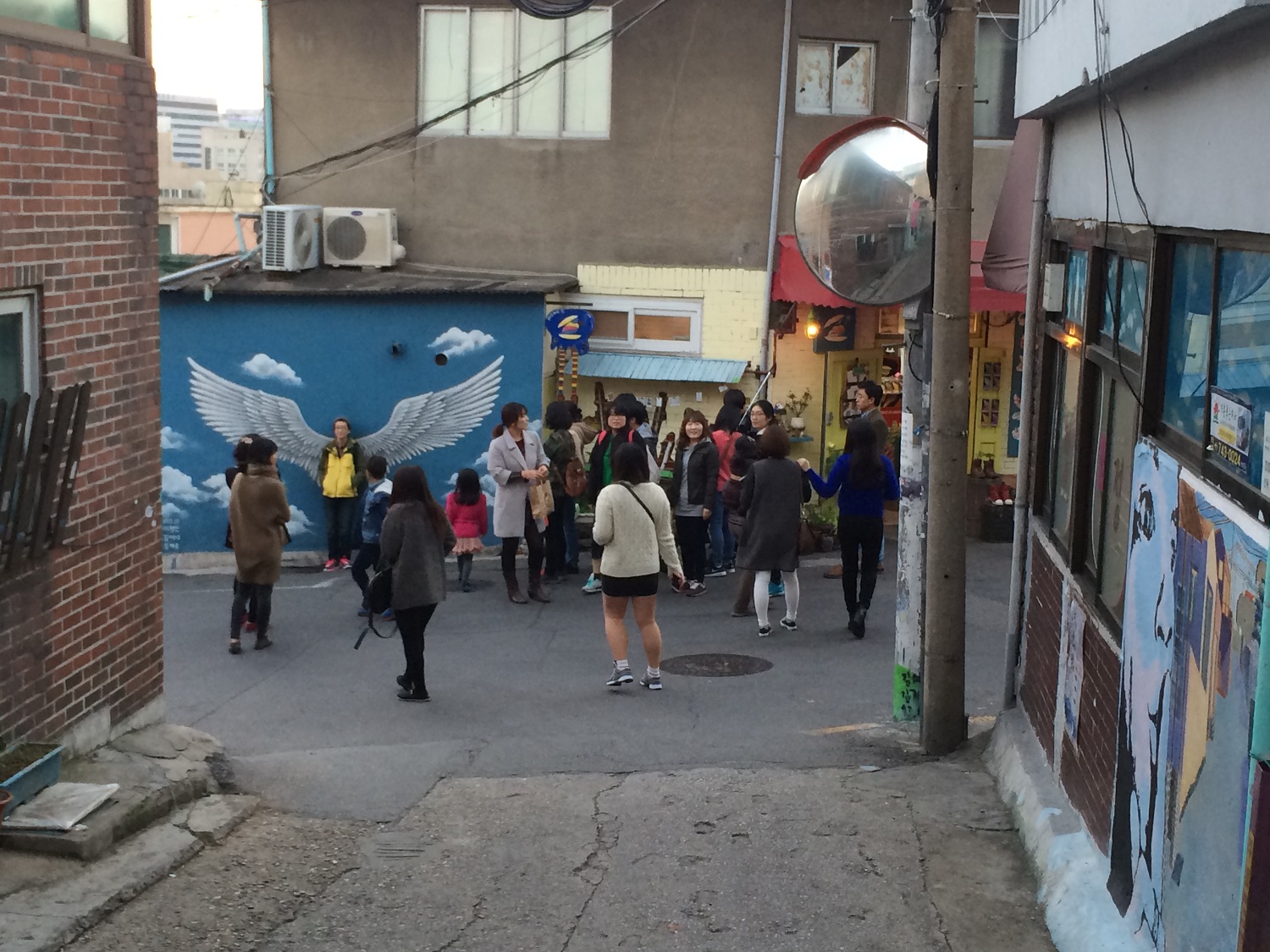 Hongdae's Mural Villages